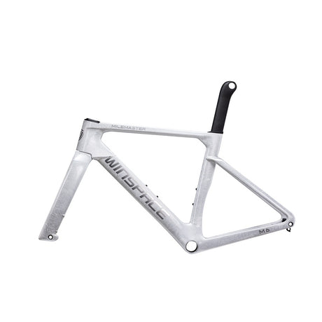 Bicicleta Winspace M6 105 Di2 Frost White, vista lateral derecha
