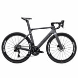 Bicicleta Winspace M6 105 Mecánico Carbon black, vista lateral