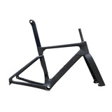 Bicicleta Winspace M6 105 Mecánico Carbon black, vista tres cuartos