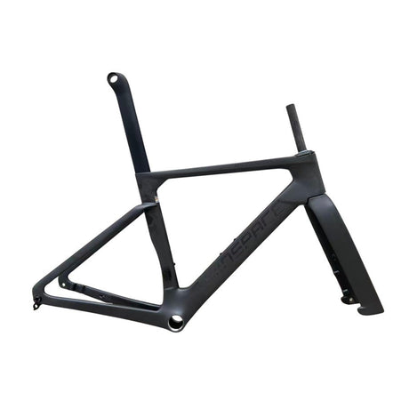 Bicicleta Winspace M6 105 Mecánico Carbon black, vista tres cuartos