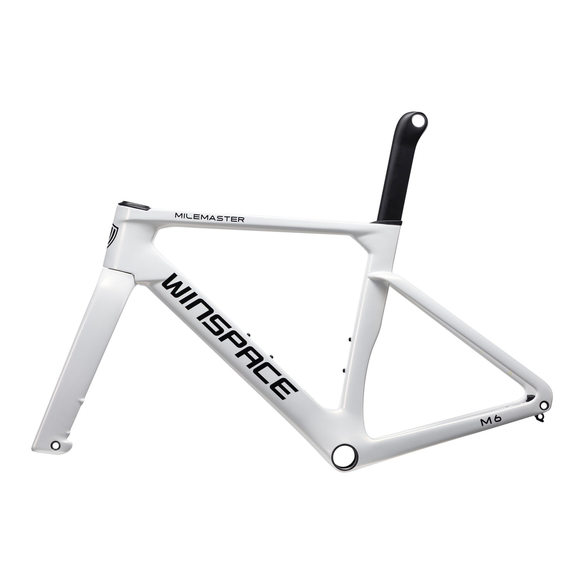 Bicicleta Winspace M6 105 Mecánico Chameleon White, detalle