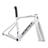 Bicicleta Winspace M6 105 Mecánico Chameleon White, vista tres cuartos