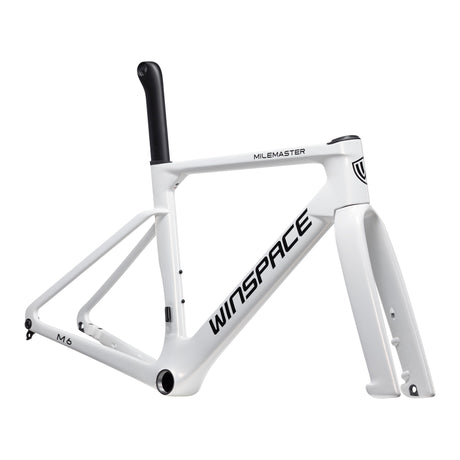 Bicicleta Winspace M6 105 Mecánico Chameleon White, vista tres cuartos