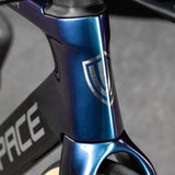 Bicicleta Winspace M6 105 Mecánico Mystic Purple, vista frontal