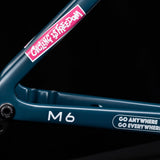Bicicleta Winspace M6 105 Mecánico Uncle Rinne Collaboration, detalle de las vainas