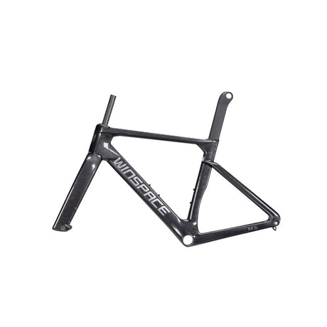 Telaio Winspace M6 Frost Black, vista lato trasmissione