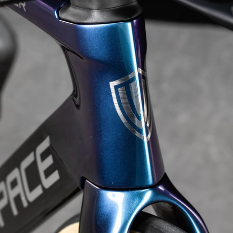Vélo Winspace M6 Ultegra Di2 Mystic Purple, vue de face