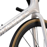 Winspace SLC3 Ultegra Di2 Polar White bike, fork detail