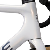 Winspace SLC3 Ultegra Di2 Polar White bike, side view
