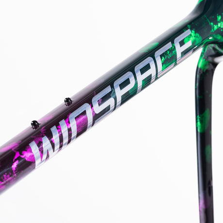 Vélo Winspace SLC3 Ultegra Di2 Venom, détail de la peinture