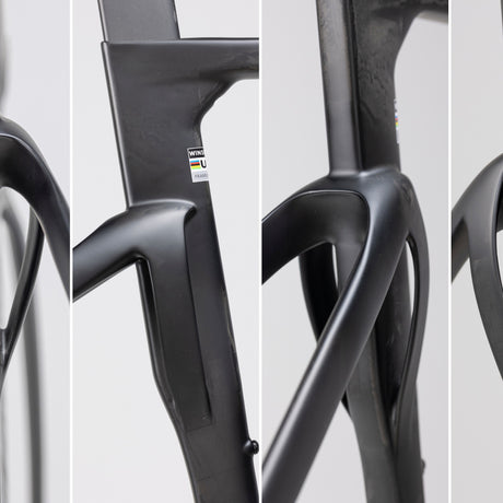 Cadre Winspace T1600 Carbon Black, détail des bases
