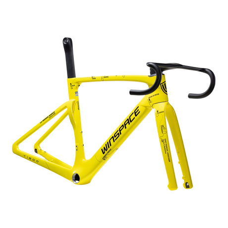 Cadre Winspace T1600 Yellow, vue de trois quarts