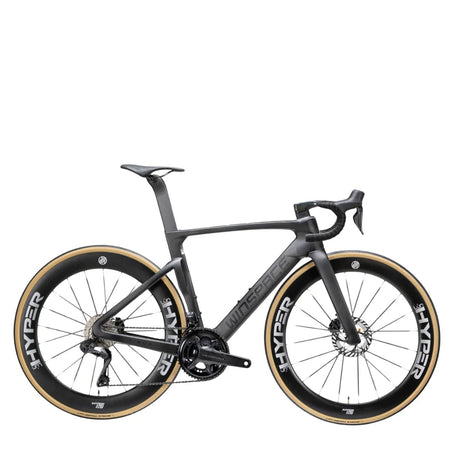 Vélo Winspace T1600 Dura-Ace Di2 Carbon Black, vue latérale